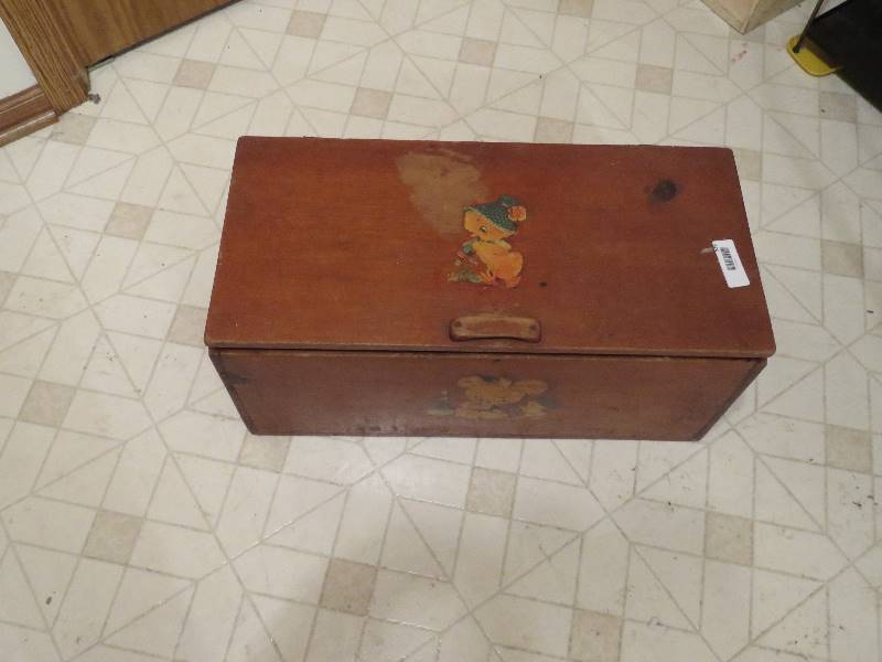 vintage toy box for sale