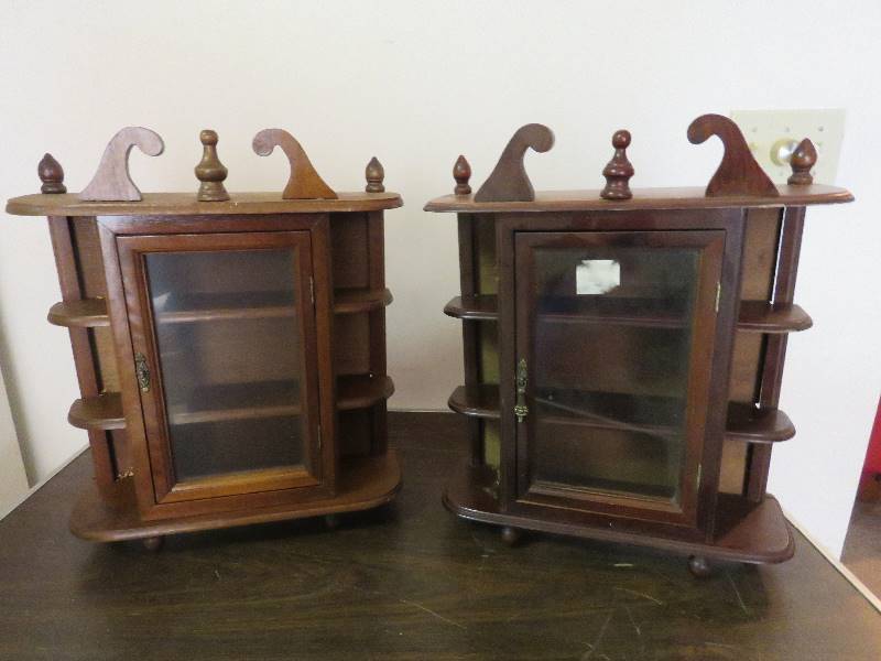 lot 694 image: Vintage Wall Shelves
