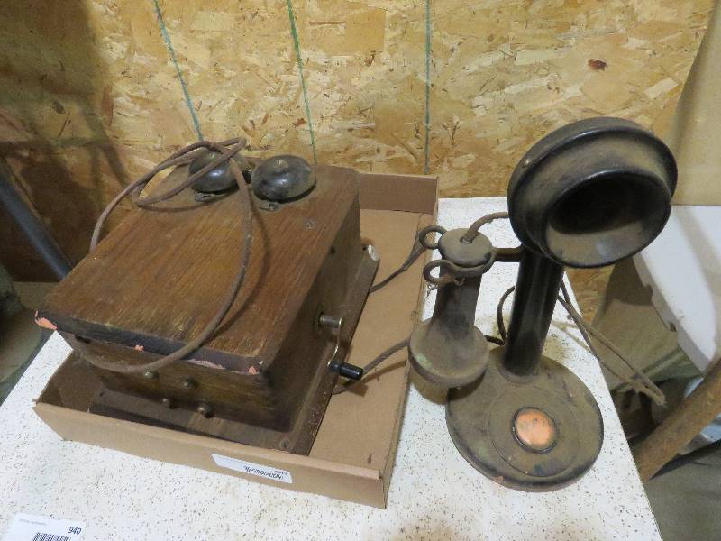 lot 943 image: Antique Phone