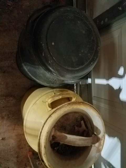 lot 1 image: Vintage Milk Cans