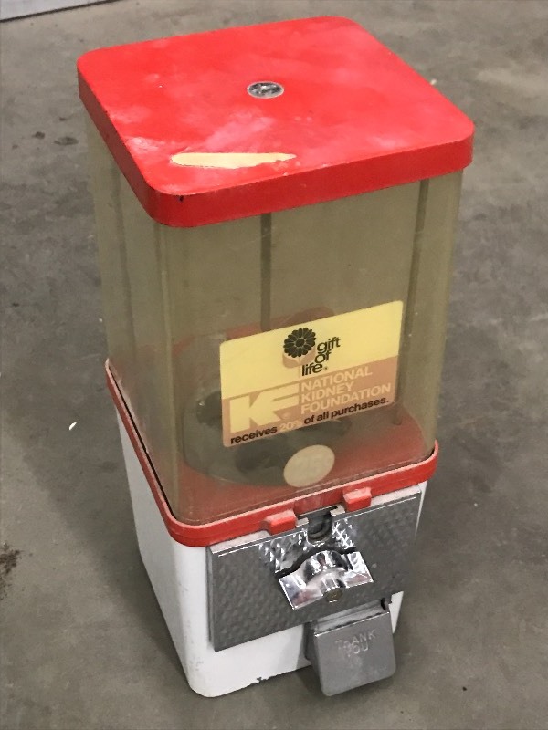 lot 47 image: Vintage Countertop Candy Dispenser ...