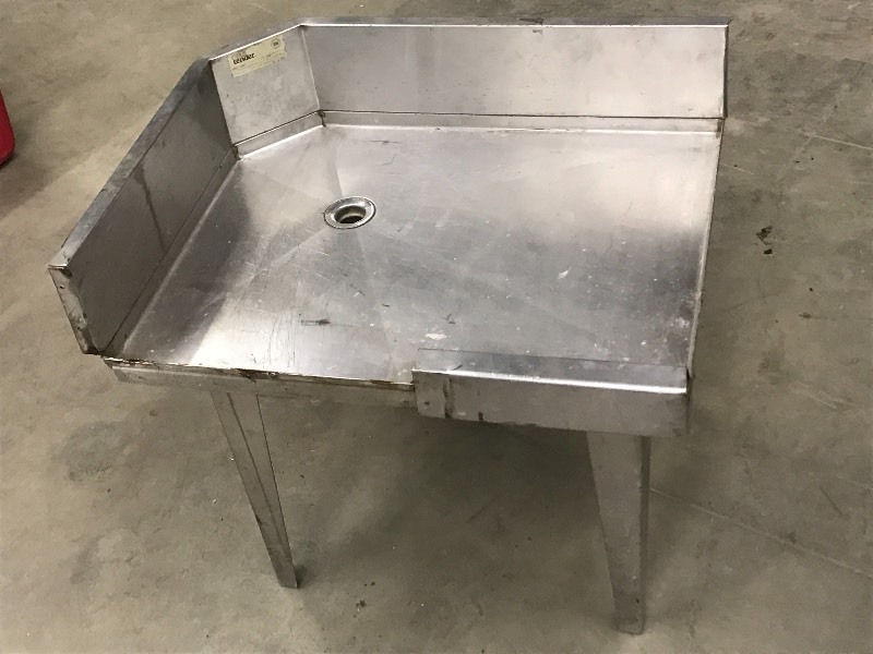 lot 51 image: Tender 2x3 Prep Sink With Base ...