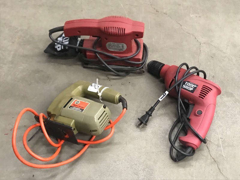lot 85 image: Lot Of Tool Shop Sander, Tool Shop...