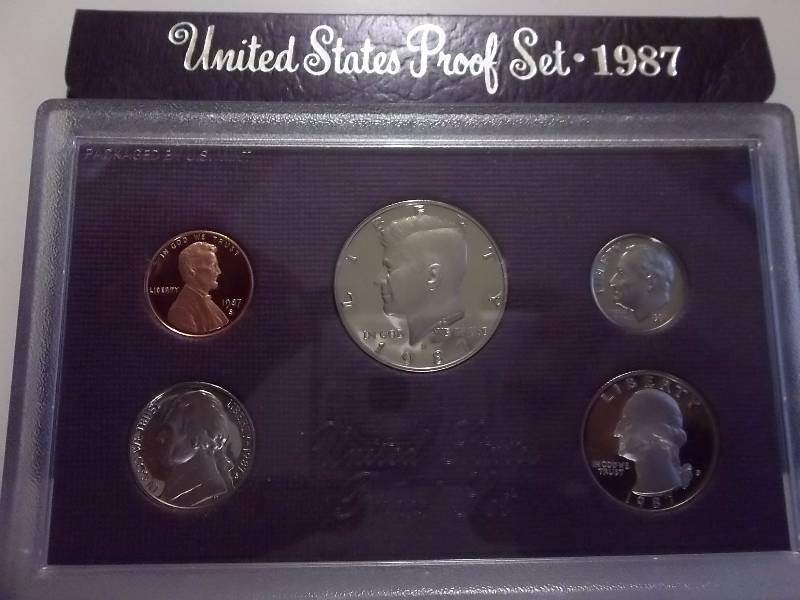 1987 US Proof Set Unc With Original Packaging