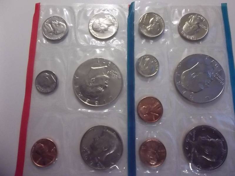 1973 US Special Mint Set Unc P,D,S