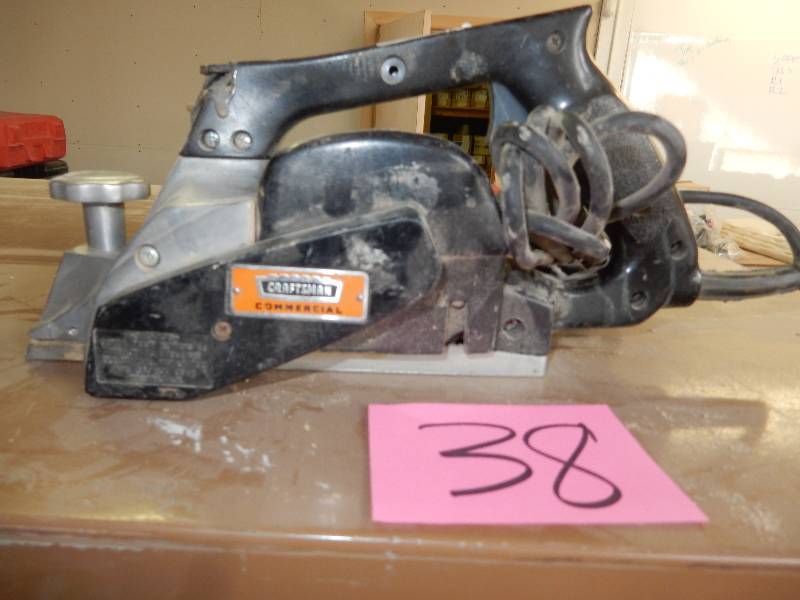 lot 38 image: CRAFTSMAN, Commercial Planer
