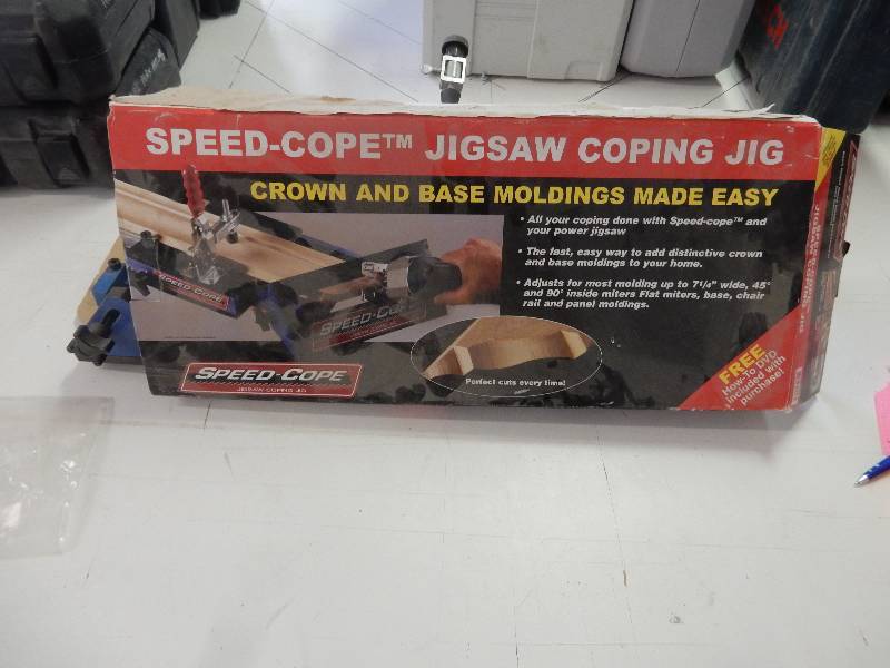 lot 79 image: Speed cop, Jigsaw coping Jig