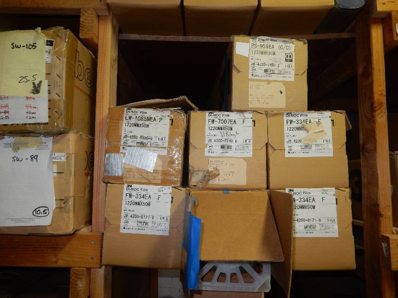 lot 105 image: Large lot of BELBIEN Film.. Peel off backing