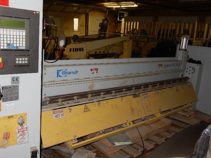 lot 161 image: OPTIMAT 3026 Post Forming Machine