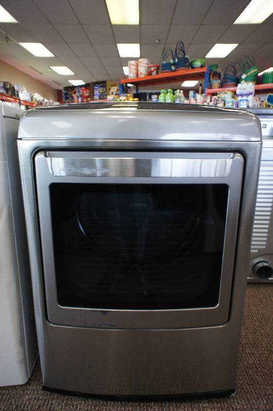lot 8 image: LG Electric Dryer- Model # (DLEY1701V) - Graphite Front Load - 7.3 cu.ft. - 27 Width - MSRP $999.99