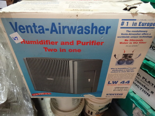 lot 47 image: Used Venta Airwasher  Unknown Condition