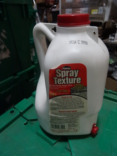 lot 76 image: NEW Qty 2 Homax Spray Texture 74 oz ea bottle. Covers 150-300 sq ft ea.
