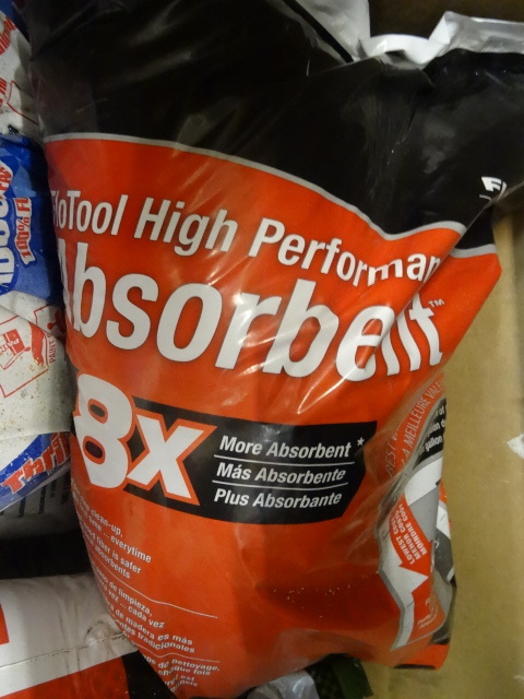 lot 109 image: NEW Qty 2 Bags FloTool High Performance Absorbant.