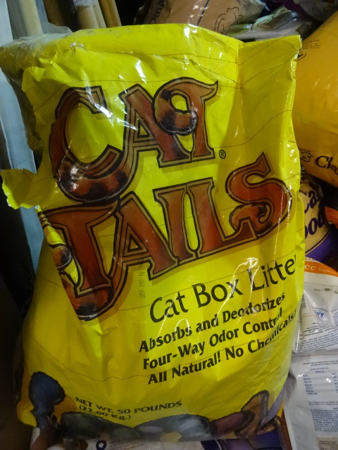 lot 113 image: NEW Qty 2 Bags Cat Tails Cat Litter. Approx 100 lbs