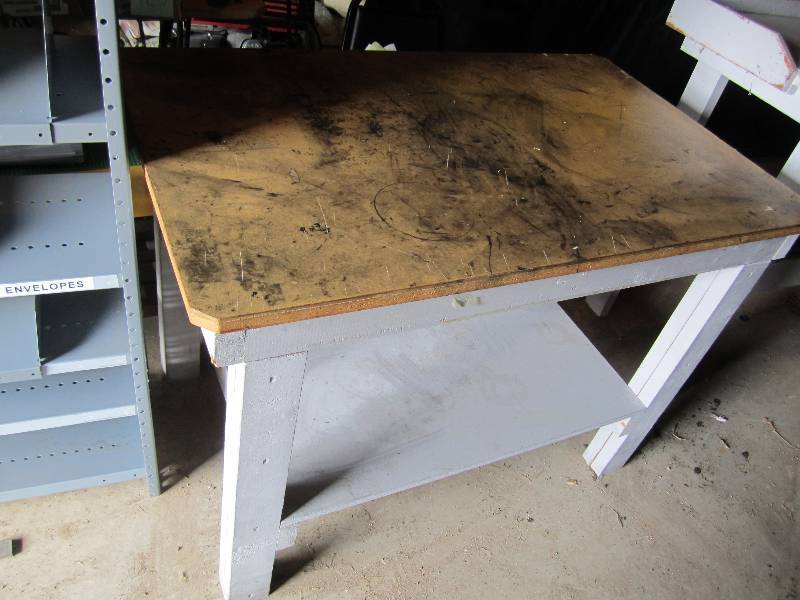 lot 70 image: Work table, 48 x 30...