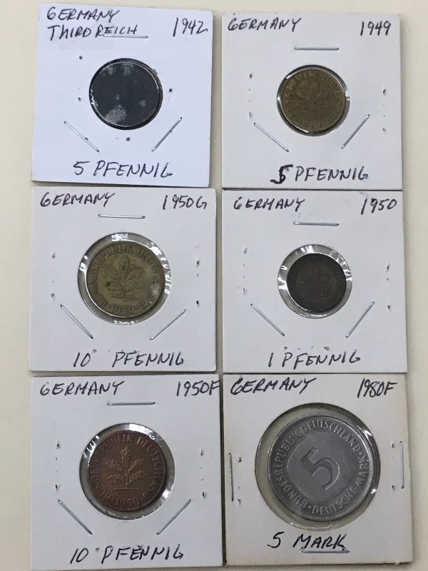Lot Of Old Coins From Germany Start...