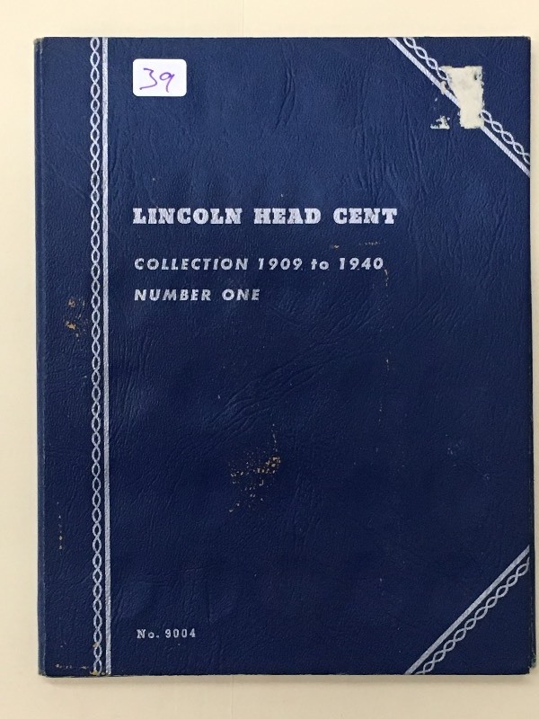 Lincoln Head Cent Collection Book #...