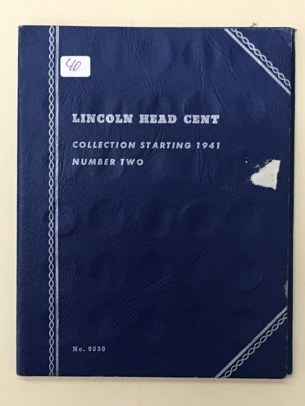 Lincoln Head Cent Collection Book #...