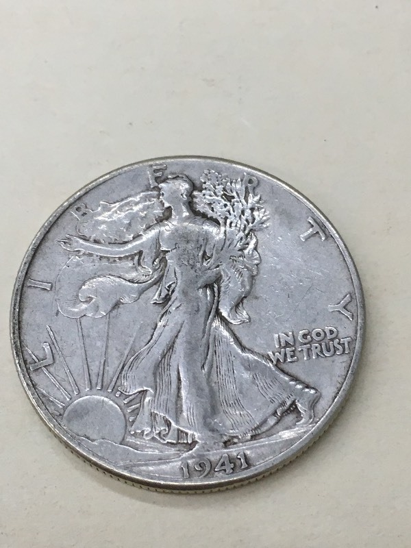 1941 Walking Liberty Half Dollar ...