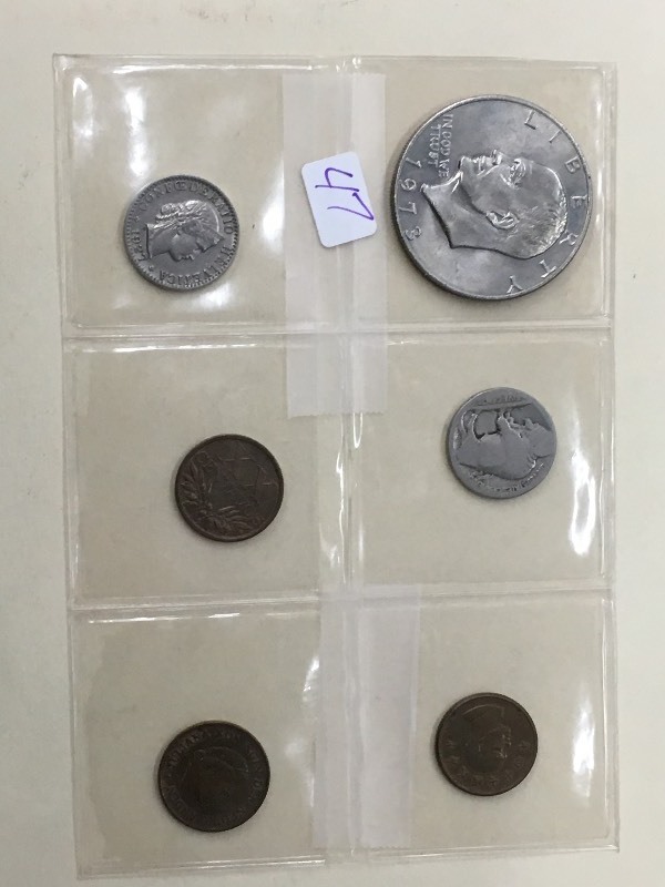 Lot Of 1973 Eisenhower Dollar, No ...