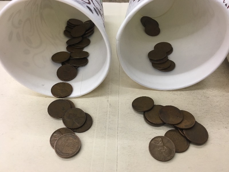 (100) Lincoln Cents (2) 1943 Steel...