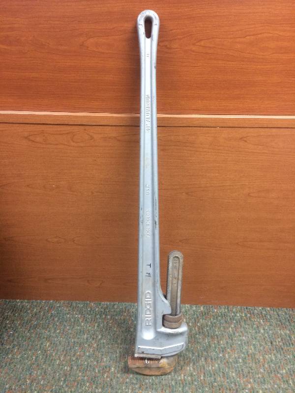 Ridgid 48 Aluminum Pipe Wrench