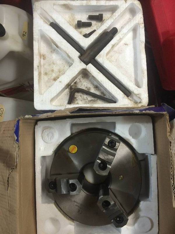 3 Jaw Lathe Scroll Chuck