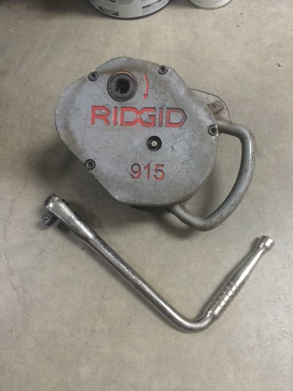 Ridgid Roll Groover