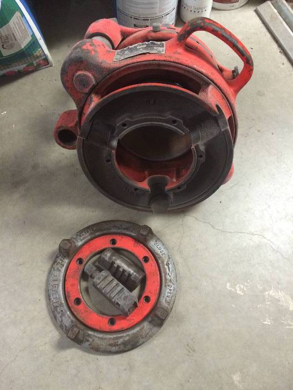 Ridgid Receding Geared Threader