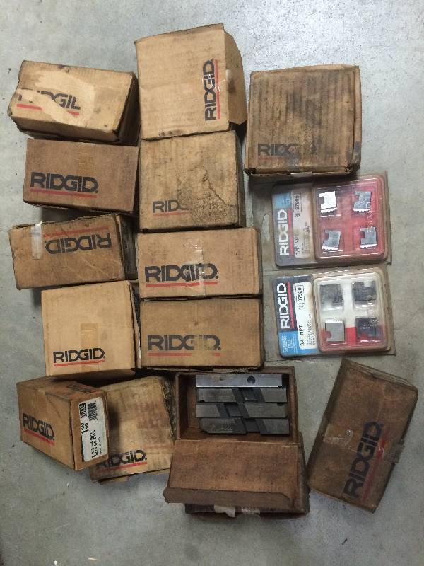 Ridgid Thread Cutting Dies