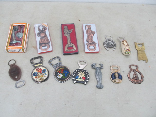 lot 42 image: Lot of Vintage etc Bottle Openers