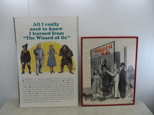 lot 66 image: 2 Newer Wizard of Oz Movie Posters