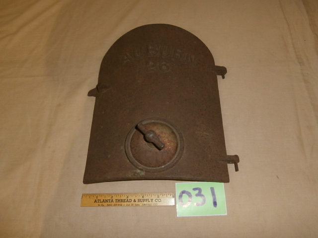 lot 31 image: Vintage AUBURN 26 StoveBoiler Door