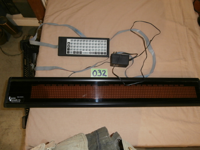 lot 32 image: Impulse Concepts Inc. LED Programmable Sign