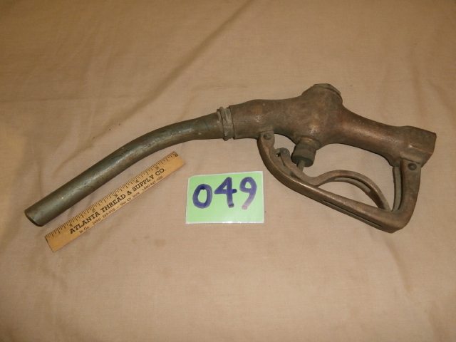 lot 49 image: Vintage MORRISON Bros. Fuel Pump Nozzle