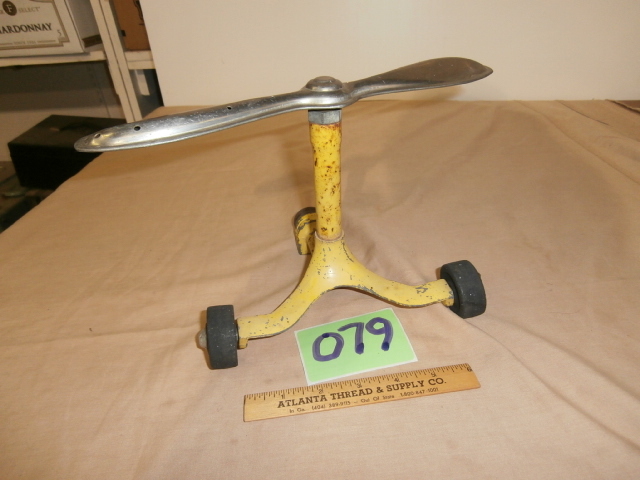 lot 79 image: Vintage Nelson Lawn Sprinkler, Airplane Prop