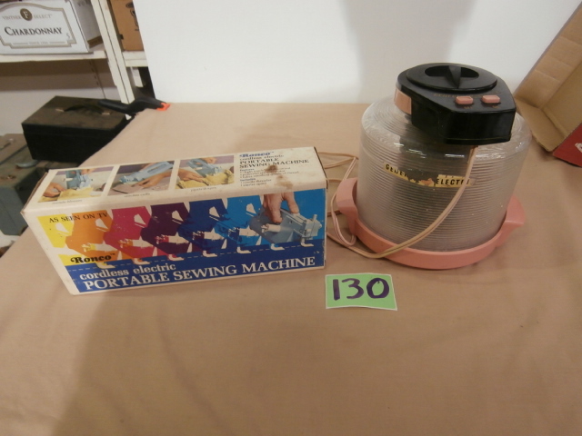 lot 130 image: Vintage Housewares