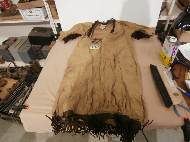 lot 132 image: Vintage Camp Fire Girls Indian Style Dress