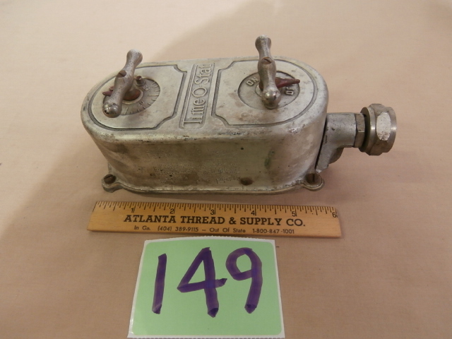 lot 149 image: Vintage TIME-O-STAT Gas Line Timer Shut off
