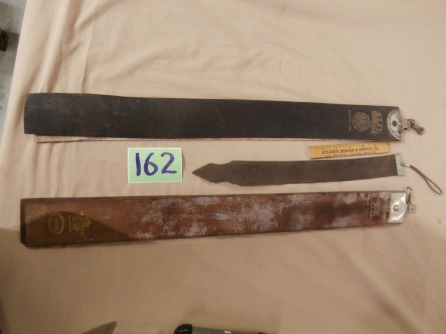 lot 162 image: Three Vintage Razor Strops