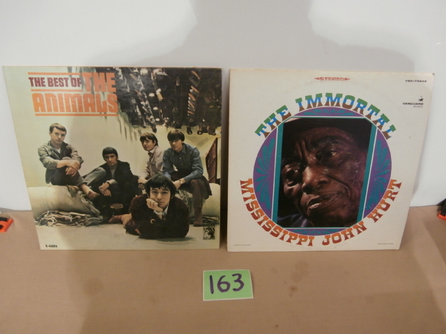 lot 163 image: Pair of Vintage LP Records