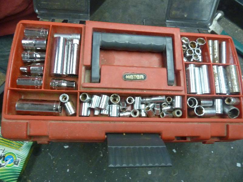 Tool Box with Tools