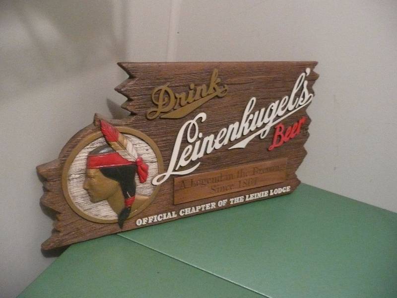 lot 12 image: Leinenkugels Beer Sign -Approx 22 by 12