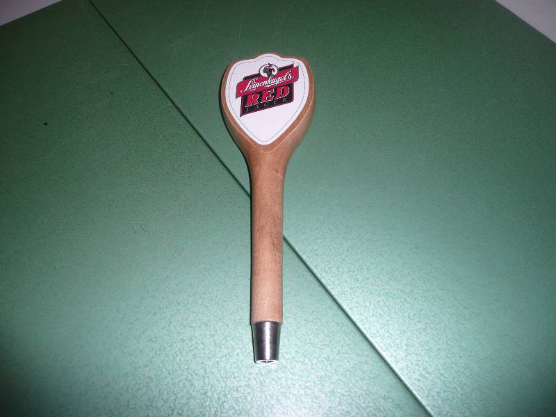 lot 16 image: Leinenkugels Red Lager Tap Handle