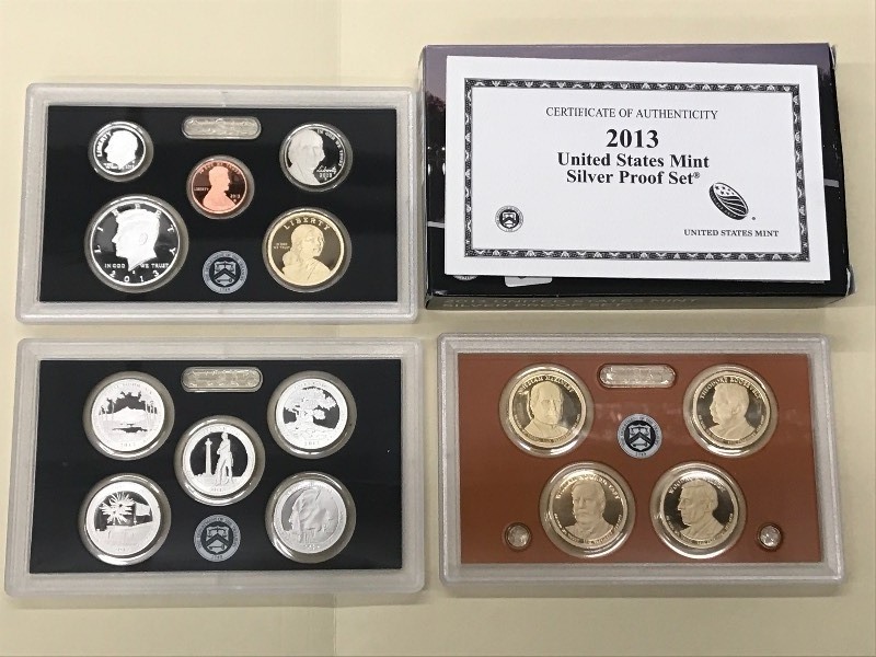 2013 US Silver Proof Set Includes ...