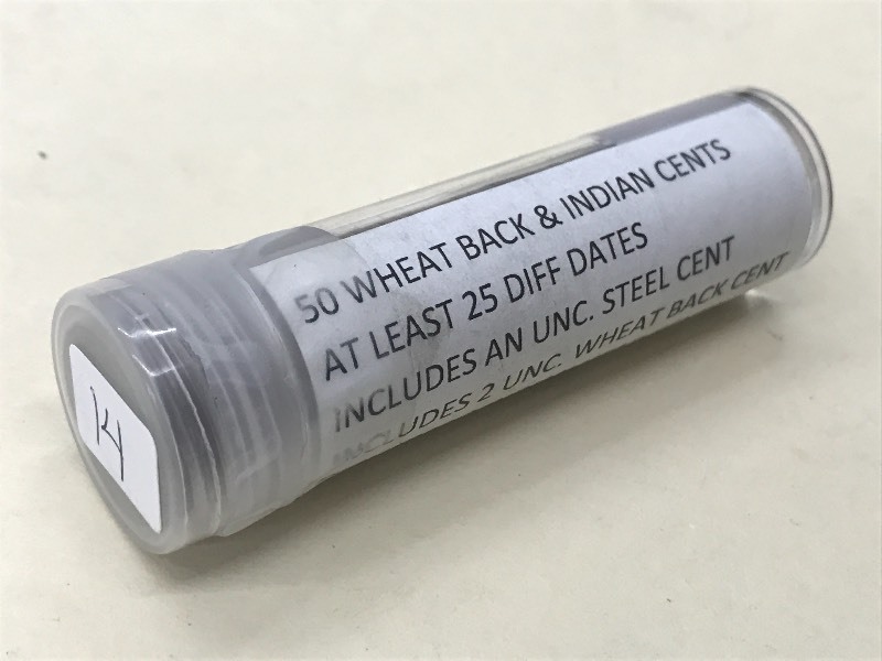 Roll Of Wheat Back & Indian Head Ce...