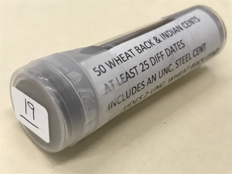 Roll Of Wheat Back & Indian Head Ce...