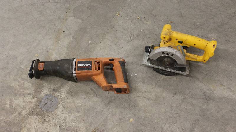 Circular Saw & Sawzall