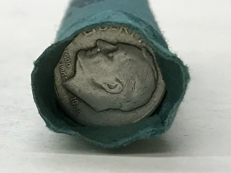 Roll Of (50) 1940s Dimes ...