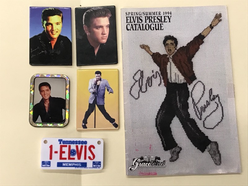 Lot Of (5) Elvis Presley Magnets & ...